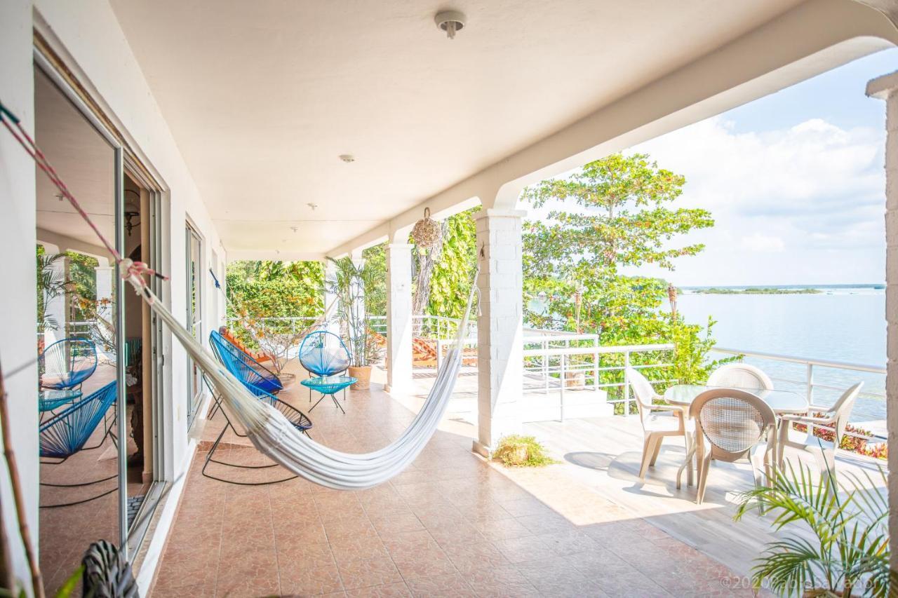 Casa Sol Y Luna Bacalar Bed & Breakfast Dış mekan fotoğraf